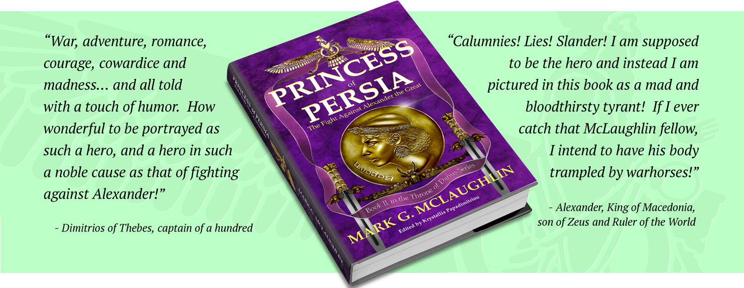 Princess of Persia: The Fight Against Alexander the Great by Mark G. Mclaughlin